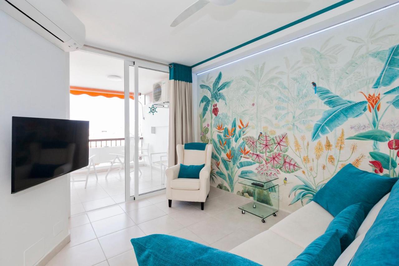 First Line Sea, Luxury Penthouse, Sea And Sunset View Vivenda Vacational Guayero 618 Lejlighed Los Cristianos  Eksteriør billede
