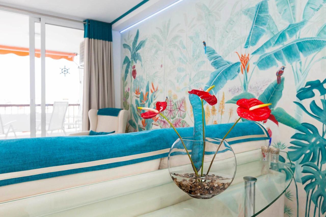 First Line Sea, Luxury Penthouse, Sea And Sunset View Vivenda Vacational Guayero 618 Lejlighed Los Cristianos  Eksteriør billede