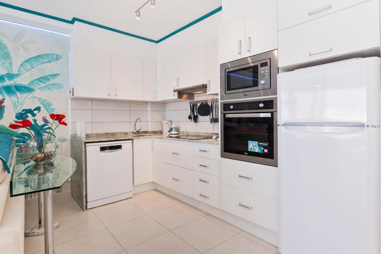 First Line Sea, Luxury Penthouse, Sea And Sunset View Vivenda Vacational Guayero 618 Lejlighed Los Cristianos  Eksteriør billede