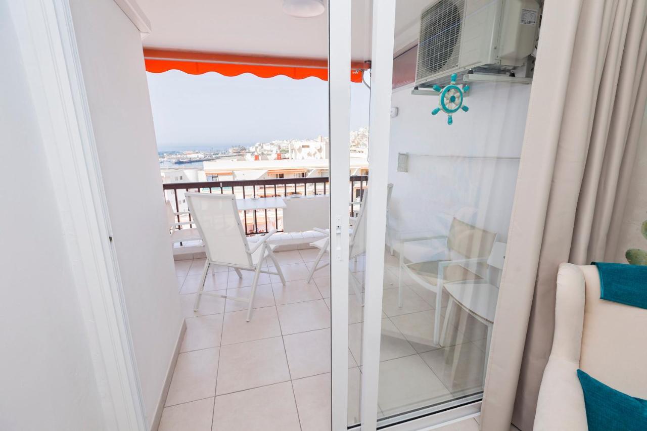 First Line Sea, Luxury Penthouse, Sea And Sunset View Vivenda Vacational Guayero 618 Lejlighed Los Cristianos  Eksteriør billede