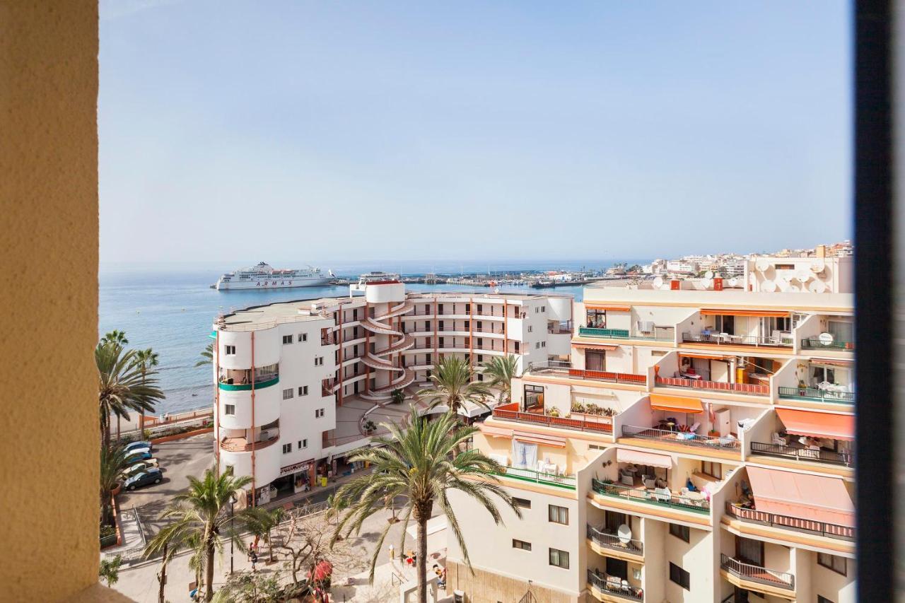 First Line Sea, Luxury Penthouse, Sea And Sunset View Vivenda Vacational Guayero 618 Lejlighed Los Cristianos  Eksteriør billede