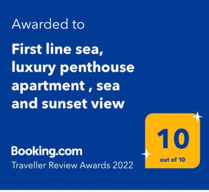 First Line Sea, Luxury Penthouse, Sea And Sunset View Vivenda Vacational Guayero 618 Lejlighed Los Cristianos  Eksteriør billede
